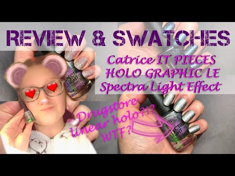 Drugstore Linear Holo #WTF?!? Catrice Spectra Light Effect LE Swatches and Review