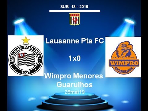 Lausanne Pta FC 1X0 Wimpro Menores Guarulhos_26mai19