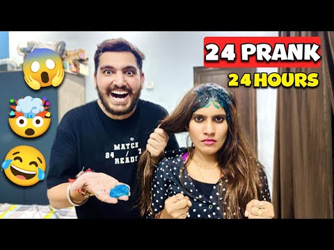 24 Pranks In 24 Hours On PUNNU 😱🤯 | Anshul Verma Vlogs