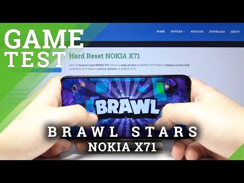 Brawl Stars Test on NOKIA X71 - Performance Checkup of Brawl Stars