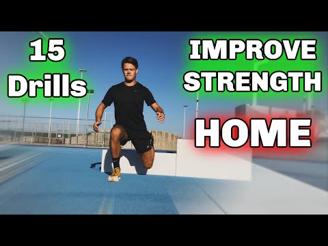 Badminton: 15 EXERCISES - STRENTGH at HOME 💪