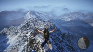 Wildlands: Nevado Llamiru: Past the radio station, over the ruins and down the valley.