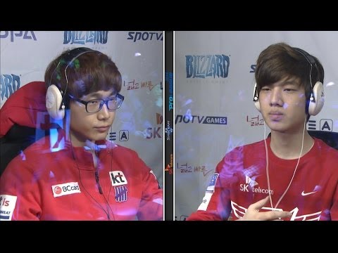 [SPL2014] Zest(KT) vs Rain(SKT1) Set1 Yeonsu -EsportsTV,SPL2014