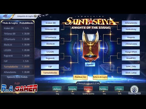 CONQUISTA DE LEGIÃO E MUITO MAIS - SAINT SEIYA AWAKENING