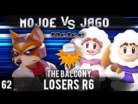 Melee @ the Balcony 62 - Losers R6 ft. Jago (Ice Climbers) VS Mojoe (Fox)