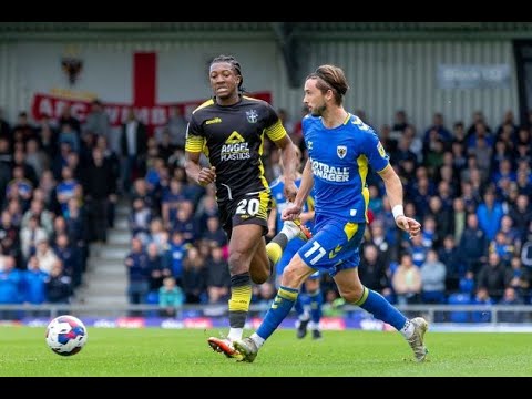 AFC Wimbledon 0-1 Sutton United 📺 | U's see off Dons 👎 | Highlights 🟡🔵