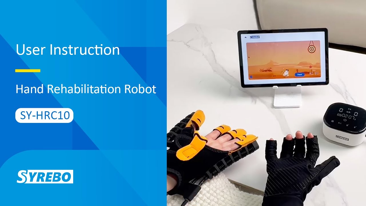 Syrebo HRC10 Hand Rehabilitation Robot: How to Use