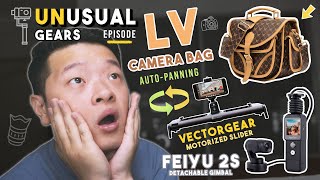 LV Camera Bag? Feiyu 2S Detachable Gimbal & VectorGear Slider | Techx-Cited! 02