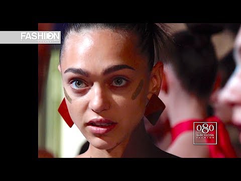 MARIA ROCH Backstage 080 Barcelona Fashion Week Spring Summer 2018 - Fashion Channel