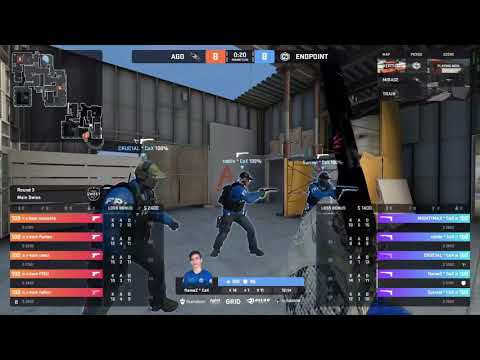 flameZ pistol round ACE vs AGO [ Snow Sweet Snow 2 ]