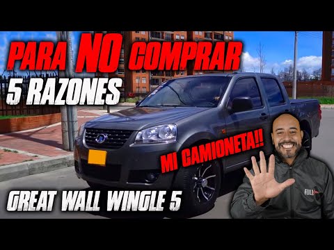 Como Jode MI camioneta Great Wall Wingle 5