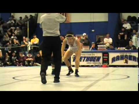 Jonathan Viruet (Central) vs Brandon Sao (Lowell) D1States Semifinals