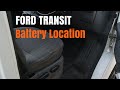 FORD TRANSIT BATTERY LOCATION