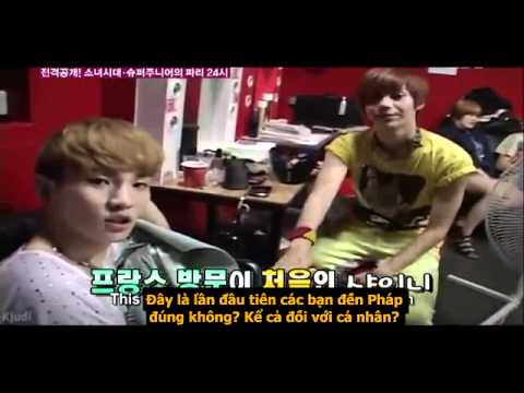 VIETSUB 110630 SHINEE SM Town in Paris Backstage SHINee Cut