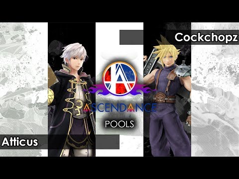 Smash 4: Atticus (Robin) V PBG | MNK | Cockchopz (Cloud/Little Mac) - Ascendance 36 Tournament SSB4