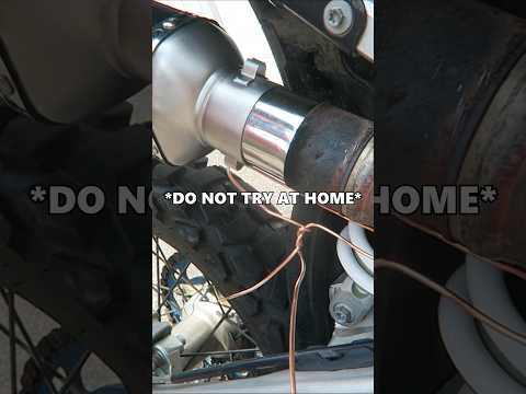 $500 vs. $35 Amazon Dirtbike Exhaust #dirtbike #motorcycle #moto #motovlog #mx #review #vlog #shorts