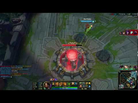 League of Legends Twitch Backdoor Nexus destroyed