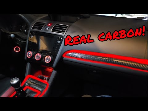 Installing OLM Carbon Shifter & Dash Trim On My WRX