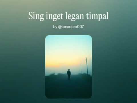SILET : Sing Inget LEgan Timpal (Official Musik Audio)