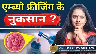 Does freezing damage embryos in IVF? in Hindi