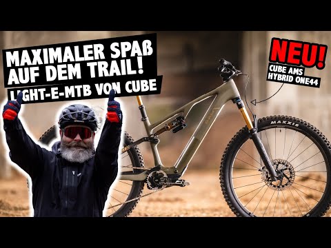 🔥Endlich ein Light-E-MTB von Cube! Ist das Cube AMS Hybrid ONE44 die Allzweckwaffe auf dem Trail?