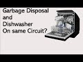 Dishwasher And Disposal On Same Circuit 50 Rule