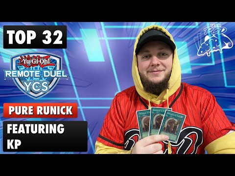 Yu-Gi-Oh Top 32 Remote Duel YCS Pure Runick Deck Profile Ft KP
