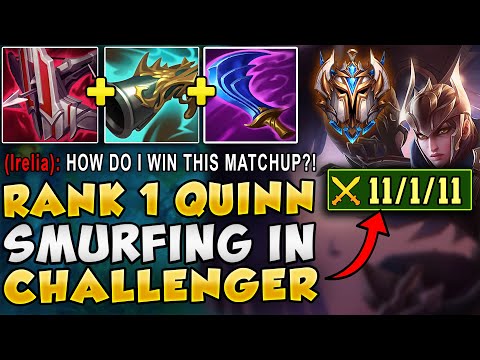 *INSANE PERFORMANCE* Can I Carry In Challenger Against Quinn's Hardest Matchup? (Vs. Rank 10 Enemy)