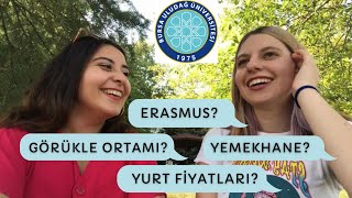 Uludağ Üniversitesine gittik! Kampüs turu | Üniversite hakkında soru-c