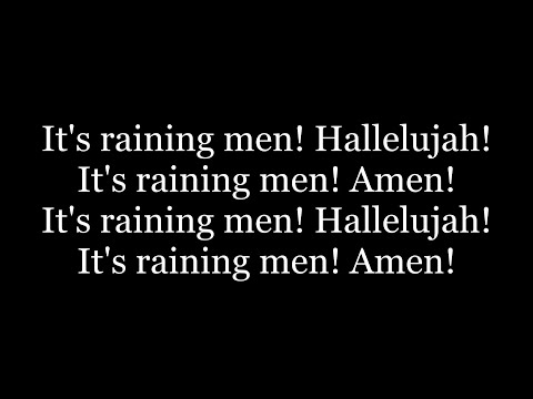The Weather Girls - It's Raining Men ( lyrics )