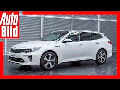 Kia Optima Estate Review/ Test Drive/ Test/ Details