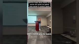 California library BOOTS speaker out (for the most absurd reason) 😳