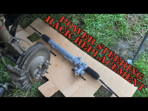 How to replace power steering rack on Honda Ridgeline