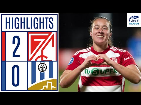 Granada CF 2–0 Alhama CF ElPozo | Match Highlights | Liga F Moeve