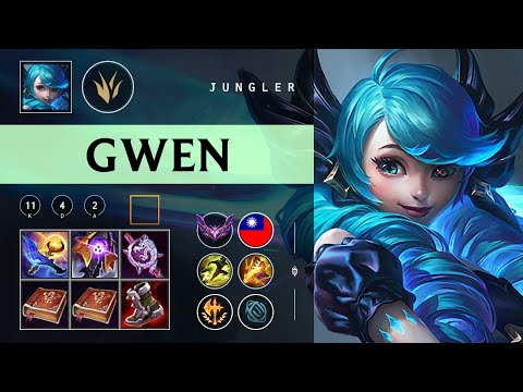 Gwen Jungle vs Jarvan IV - TW Master Patch 26.02
