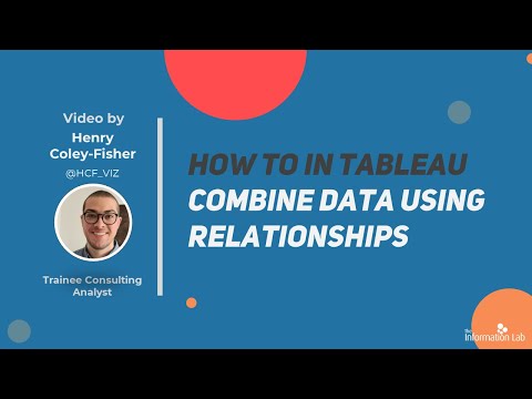 Combine Data using Relationships (Tableau Data Model)