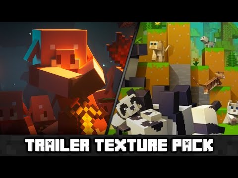 Minecraft: Official Trailer Texture Pack (Download)