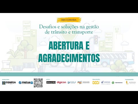 Abertura e agradecimentos