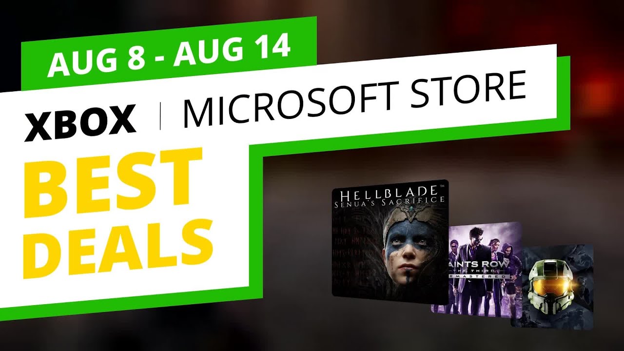 Best Xbox Deals in the official Microsoft Store, Aug 8 - Aug 14
