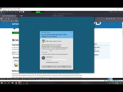 CVE-2019-1388: abuse UAC Windows Certificate Dialog (Windows Local Privilege Escalation)