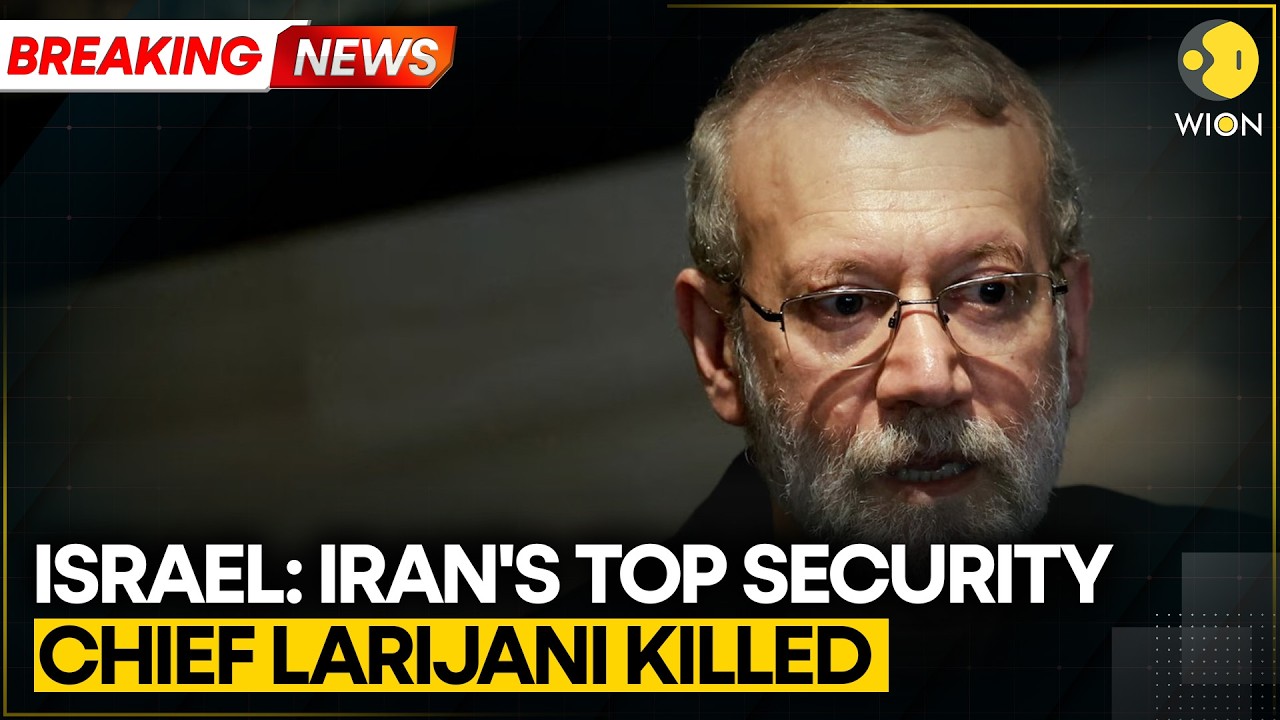 Iran War: Israel Claims Iran's Top Security Chief Larijani Killed; Iran Yet To Confirm | BREAKING