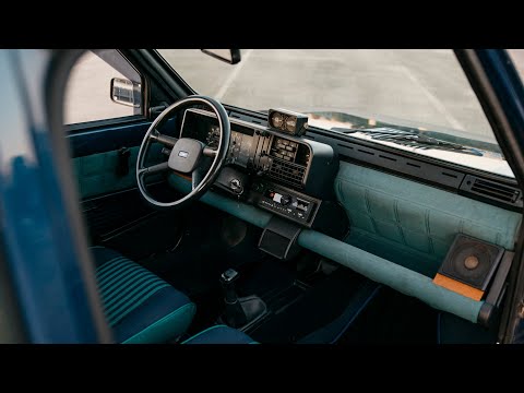 1993 Fiat Panda 4x4 Driving Video