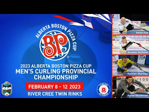 Brendan Bottcher vs. Karsten Sturmay - Draw 4 - Boston Pizza Cup