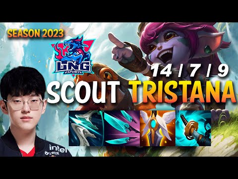 LNG Scout TRISTANA vs JAYCE Mid - KR Ranked
