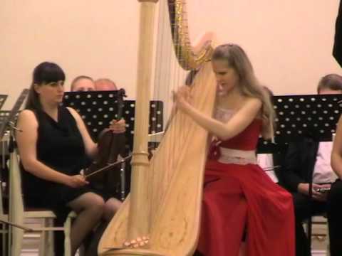 Alexandra Tikhonova plays Rodrigo   Aranjuez Concert for harp, Piazzolla   Tango La Muerte del Angel