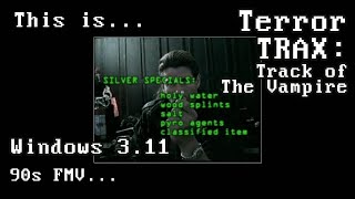 This is Terror TRAX : Track of the Vampire for Windows 3.11