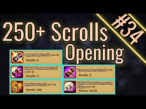 SUMMONERS WAR: 250+ Scrolls | Community Opening #34 (German / Deutsch)