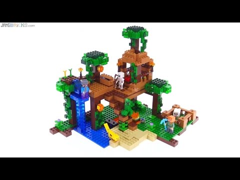 LEGO Minecraft Jungle Tree House review! 21125