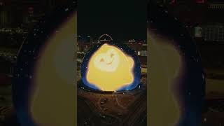 迪斯尼电影在巨型球的宣传 | Disney movie trailer at Sphere, Las  Vegas
