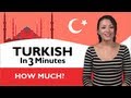 Learn Turkish - Turkish in Three Minutes - How ...